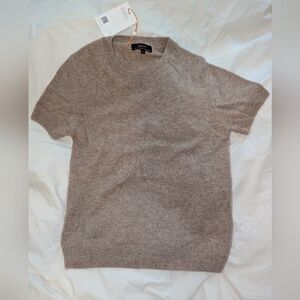 Quince Women's Taupe Crewneck Sweater